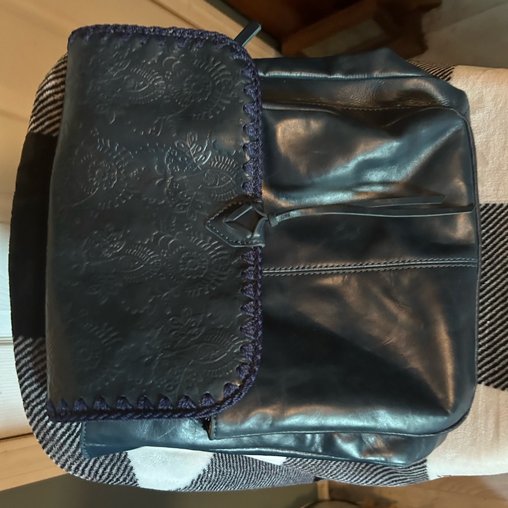 Sak roots Convertible Leather Backpack